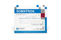 Somatrox 10IU (Zerox) упаковка 10 флаконов